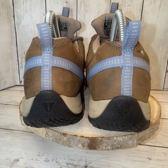 Keen Womens Shasta Hiking Trail Lace Up Shoes Waterproof Brown Blue Size 7.5 - Picture 5 of 10